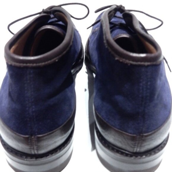 Gravati Navy Suede Precarry Chukka 19601 Boots in 10.5M (New)